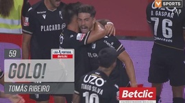 Liga Portugal Betclic: Sp. Braga vs V. Guimarães, Golo 0-2 Tomás Ribeiro (2024-2025)