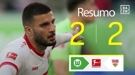 Bundesliga: VfL Wolfsburg 2 - 2 Estugarda (2024-2025)