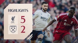 Premier League: Liverpool 5 - 2 West Ham (2025-2026)