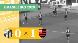 Brasileirão: Santos 0 - 1 Flamengo (2020)
