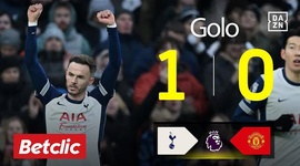 Premier League: Tottenham vs Man Utd, Golo 1-0 Maddison (2024-2025)