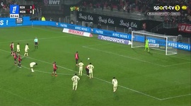 Ligue 1: Rennes vs Monaco, Golo 4-0 L. Blas (g.p.) (2025-2026)