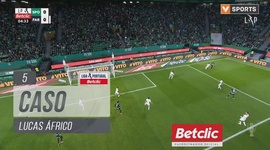 Liga Portugal Betclic: Sporting vs Farense, Caso Lucas Áfrico, 5' (2024-2025)