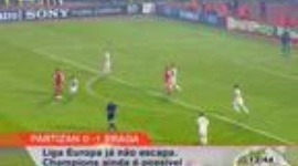 Liga Campeões: Partizan 0-1 Sp. Braga (2010-2011)
