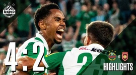 Liga Conferência Europa: Rapid Wien 4 - 2 FK Decic (2025-2026)