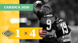 Campeonato Carioca: Cabofriense 1 - 4 Flamengo (2020)