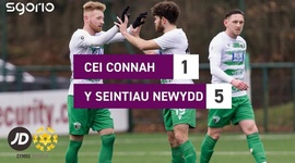 Premier League: Connah's Quay 1 - 5 TNS (2023-2024)