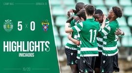 Juniores C S15: Sporting 5 - 0 Cova Piedade (2019-2020)