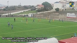 III Divisão AF Lisboa: Sintrense 0 - 1 Carregado (2019-2020)