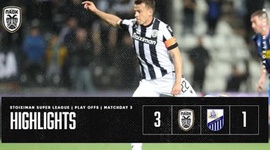 Super League: PAOK 3 - 1 Lamia (2023-2024)