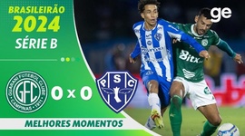 Série B: Guarani 0 - 0 Paysandu (2024)