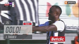 Liga Portugal Betclic: Nacional vs Casa Pia, Golo 3-1 J. Tagueu (2024-2025)