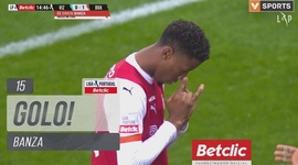 Liga Portugal Betclic: Vizela vs Sp. Braga, Golo 0-1 Banza (2023-2024)