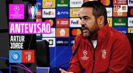 Liga Campeões: Antevisão de Artur Jorge ao Napoli vs Sp. Braga (2023-2024)