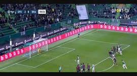 Allianz Cup: Sporting (3-0) Sp. Braga, Golo Pedro Gonçalves (g.p.), 20m (2022-2023)