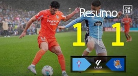 La Liga: Celta de Vigo 1 - 1 Real Sociedad (2025-2026)