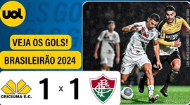 Brasileirão: Criciúma 1 - 1 Fluminense (2024)
