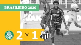 Brasileirão: Palmeiras 2 - 1 Santos (2020)