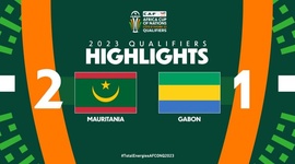 Qualificação CAN: Mauritânia 2 - 1 Gabão (2023)
