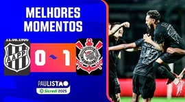 Campeonato Paulista: Ponte Preta 0 - 1 Corinthians (2025)