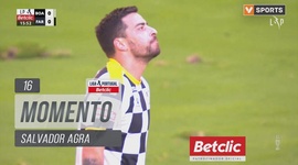 Liga Portugal Betclic: Boavista vs Farense, Jogada Salvador Agra, 16' (2024-2025)