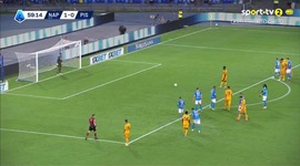 Serie A: Napoli vs Pisa, Golo 1-1 M'Bala Nzola (g.p.) (2025-2026)