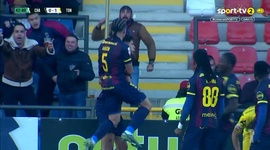 Liga Portugal 2 Meu Super: Desp. Chaves vs Tondela, Golo 1-1 Bruno Rodrigues (2024-2025)