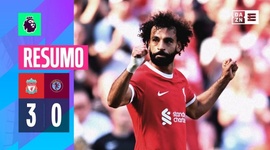 Premier League: Liverpool 3 - 0 Aston Villa (2023-2024)