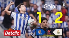 La Liga: Real Sociedad vs Real Madrid, Golo 1-2 Oyarzabal (2025-2026)
