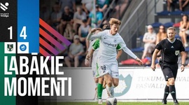 Virsliga: FK Tukums 2000 1 - 4 FK Riga (2024)