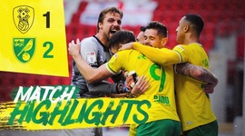 Championship: Rotherham Utd 1 - 2 Norwich (2020-2021)