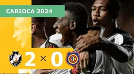 Campeonato Carioca: Vasco 2 - 0 Madureira (2024)