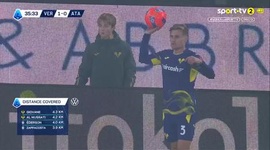 Serie A: Verona vs Atalanta, Golo 2-0 Giovane (2025-2026)