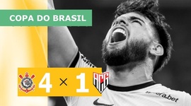 Copa do Brasil: Corinthians 4 - 1 Atlético-GO (2022)