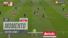 Liga Portugal Betclic: Sp. Braga vs Arouca, Jogada Victor Gómez, 80' (2024-2025)