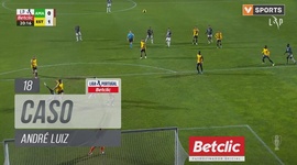 Liga Portugal Betclic: CF Estrela Amadora vs Estoril, Caso André Luiz, 18' (2024-2025)