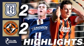 Premiership: Dundee 2 - 2 Dundee Utd (2025-2026)