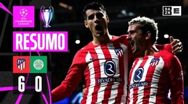 Liga Campeões: Atlético Madrid 6 - 0 Celtic (2023-2024)