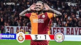 Super Ligi: Galatasaray 3 - 1 Rizespor (2025-2026)