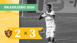 Brasileirão: Sport 2 - 3 Atlético-MG (2020)
