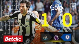 Premier League: Newcastle vs Chelsea, Golo 1-0 Tonali (2024-2025)