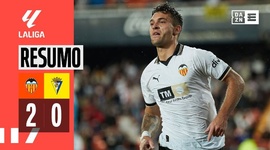 La Liga: Valência 2 - 0 Cádiz (2023-2024)