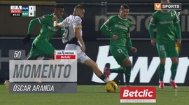Liga Portugal Betclic: Famalicão vs Rio Ave, Jogada Óscar Aranda, 50' (2024-2025)