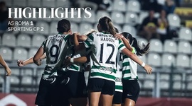 Liga Campeões Feminina: Roma 1 - 2 Sporting (2025-2026)