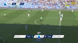 Serie A: Sassuolo vs Cagliari, Golo 2-1 A. Pinamonti (2025-2026)