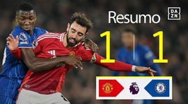Premier League: Man Utd 1 - 1 Chelsea (2024-2025)
