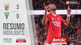 Liga Portugal Betclic: Benfica 3 - 0 Estoril (2024-2025)