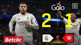 La Liga: Real Madrid vs Rayo Vallecano, Golo 2-1 Mbappé (2025-2026)