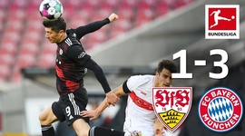 Bundesliga: Estugarda 1 - 3 Bayern München (2020-2021)
