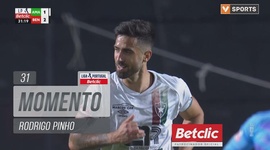 Liga Portugal Betclic: CF Estrela Amadora vs Benfica, Jogada Rodrigo Pinho, 31' (2024-2025)